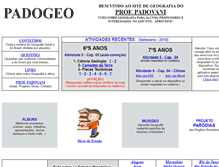 Tablet Screenshot of padogeo.com